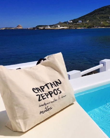 Beach bag - "Captain Zeppos Boutique Suites"